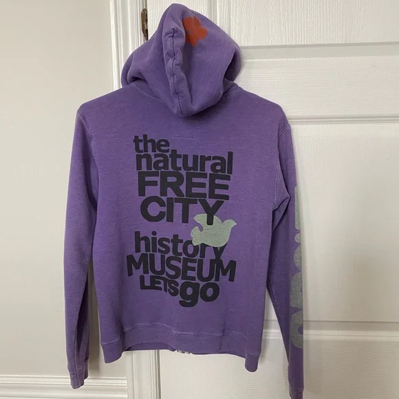 Purple FREECITY zip up - Picture 2 of 4